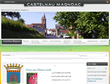 Tablet Screenshot of castelnau-magnoac.fr